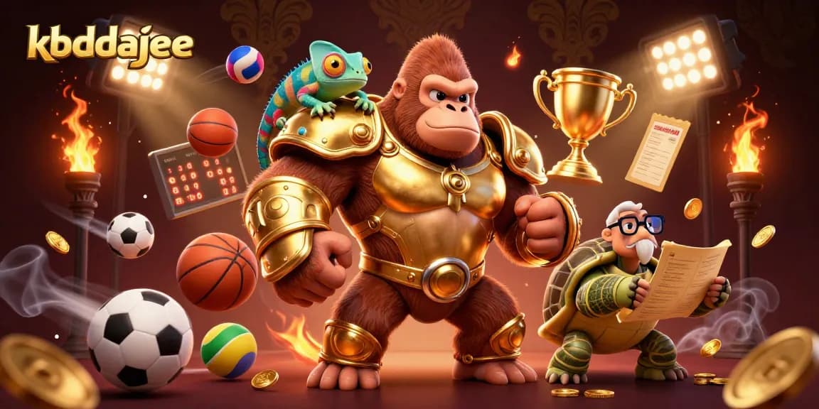 Engage in thrilling bets at kbdbajee with dynamic sports action and vibrant gaming elements.