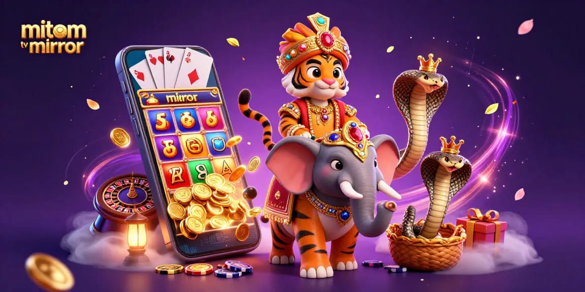 Experience the excitement of mitom tv mirror with dynamic gambling elements and vivid visuals.