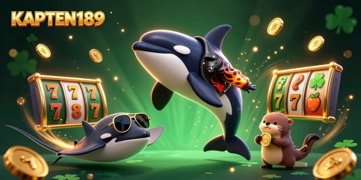 KAPTEN189 meriahkan permainan slot online dengan karakter lucu dan elemen slot yang menarik.