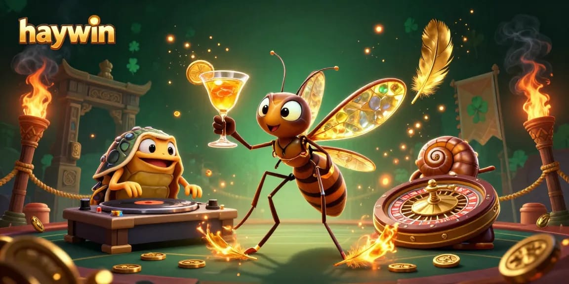 Experience thrilling gameplay at haywin with a dynamic 3D casino scene featuring engaging characters and vibrant graphics.