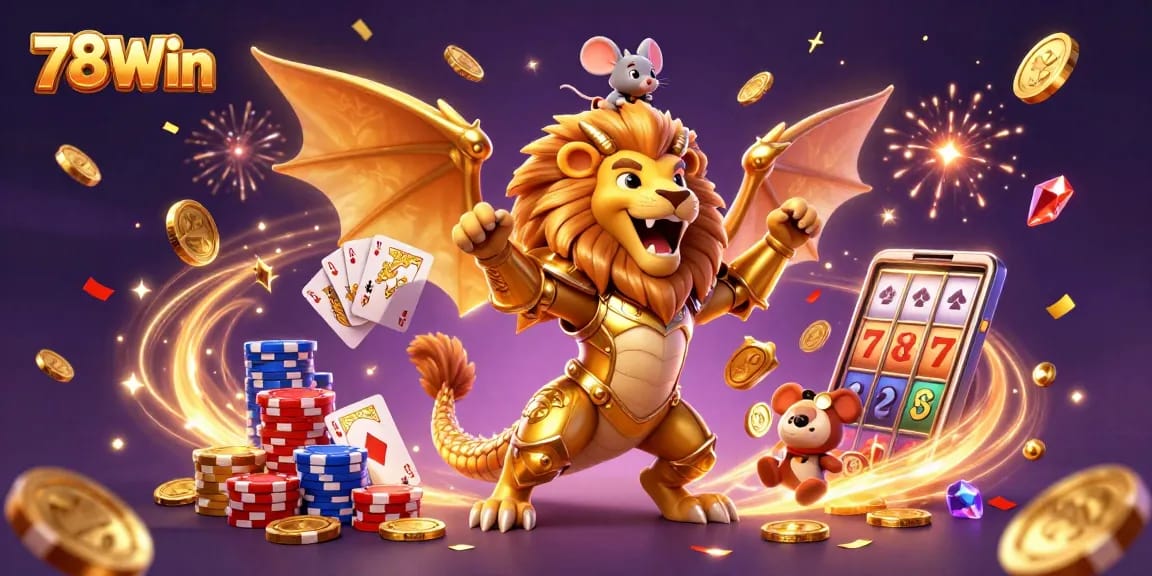 Experience thrilling wins at 78Win with vibrant slots and casino action in a magical world.