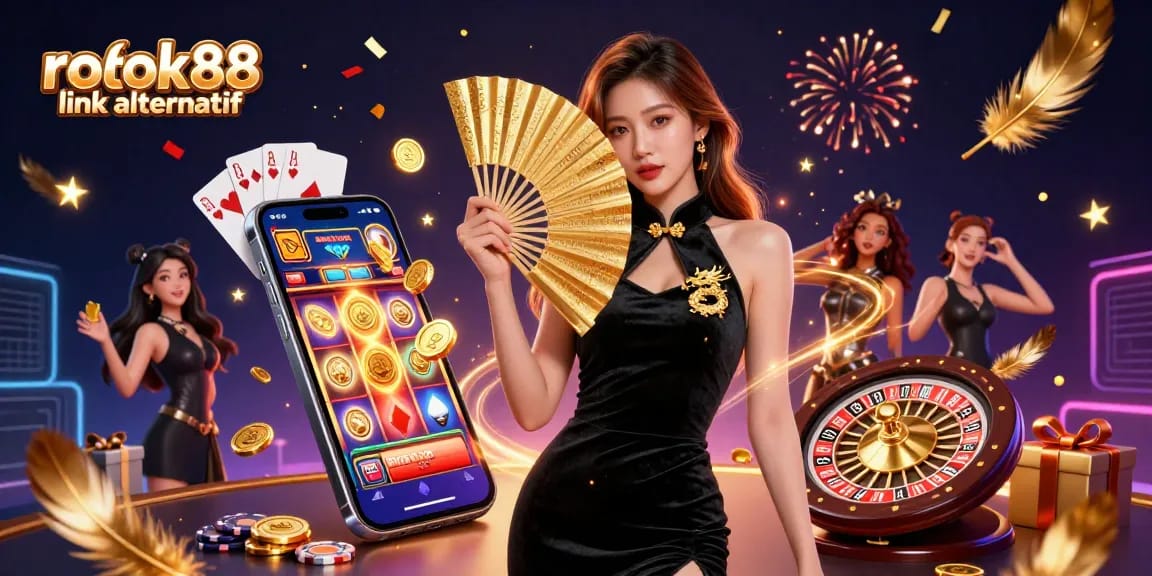 Join the excitement at rokok88 link alternatif featuring lavish casino games with captivating designs.