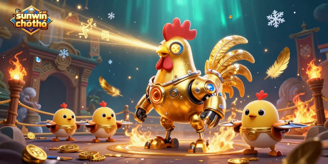 Experience sunwin chính chủ with an exciting illustration of vibrant casino elements in 3D