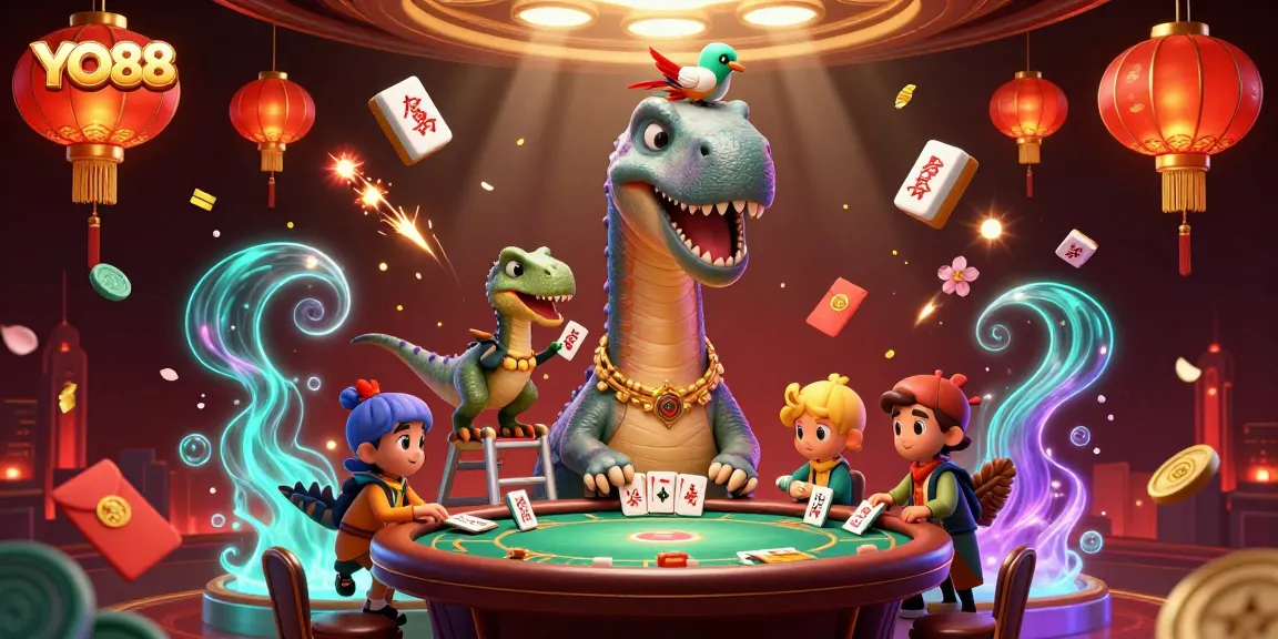 YO88 offers a unique gaming experience with bold visuals and lively casino elements at play.